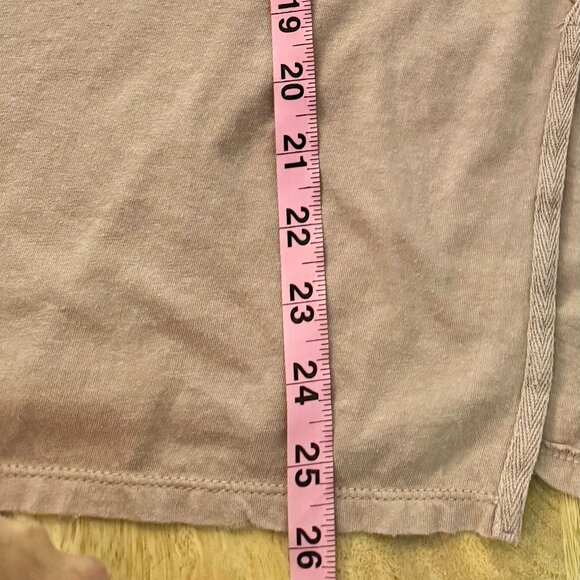 Free People Nellie Twofer Mauve Pink Oversized Sequin Long Sleeve Tee Tunic XS - Picture 12 of 16